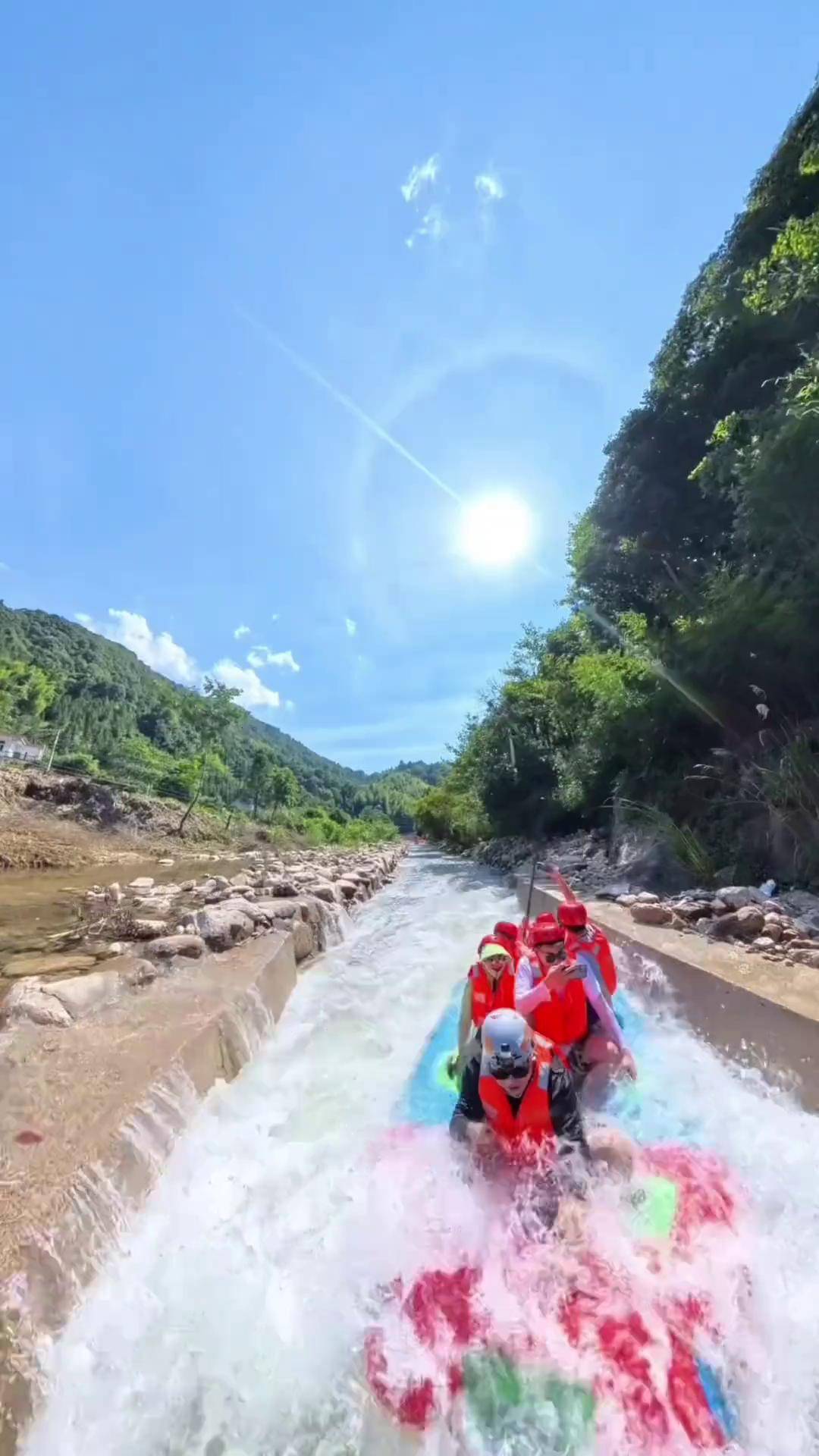 石台大峡谷漂流 乘风破浪，清凉一夏
