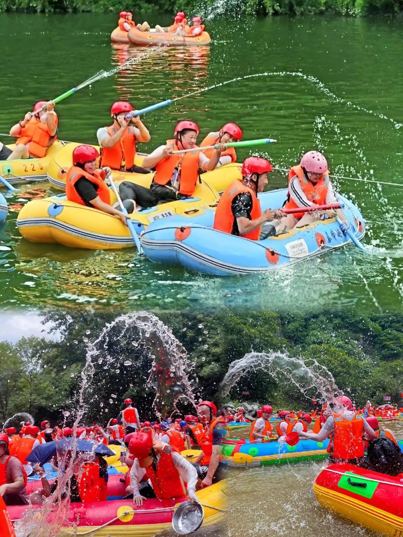 大洪山漂流6月8日开漂，唤醒夏日狂欢乐章